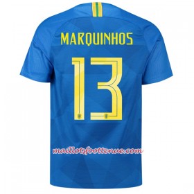 Maillot/Tenue Brésil Marquinhos 13 Exterieur Coupe du monde 2018